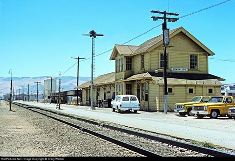 historic photo of Guad depot